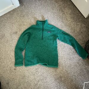 Patagonia Teal Fleece Pullover
